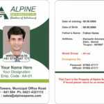 001 Employee Id Card Templates Template Ideas Alpine With Regard To Employee Card Template Word