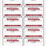 001 Free Printable Coupon Templates Template Ideas In Blank Coupon Template Printable