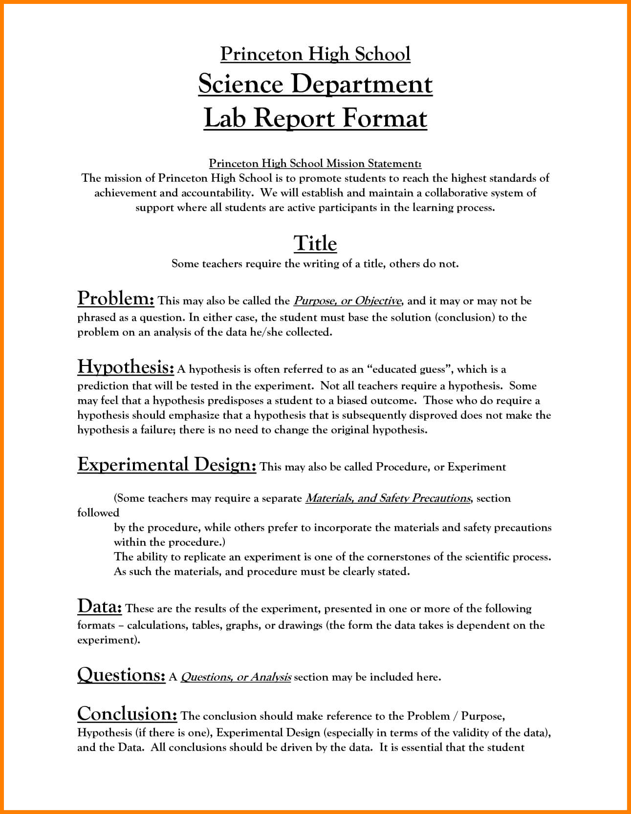 001 Template Ideas Lab Report Middle Unforgettable School Intended For Lab Report Template Middle School