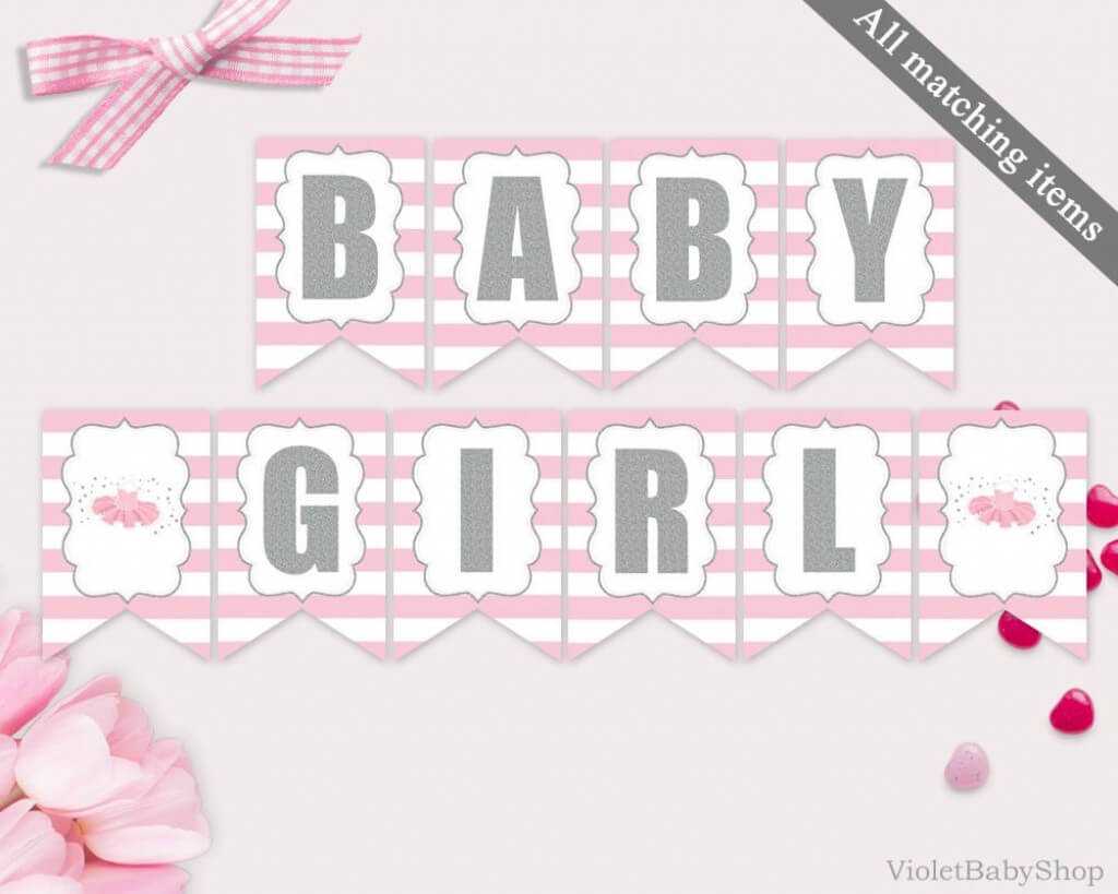 002 Baby Shower Banner Template Diy In Formidable Ideas Within Diy Baby Shower Banner Template