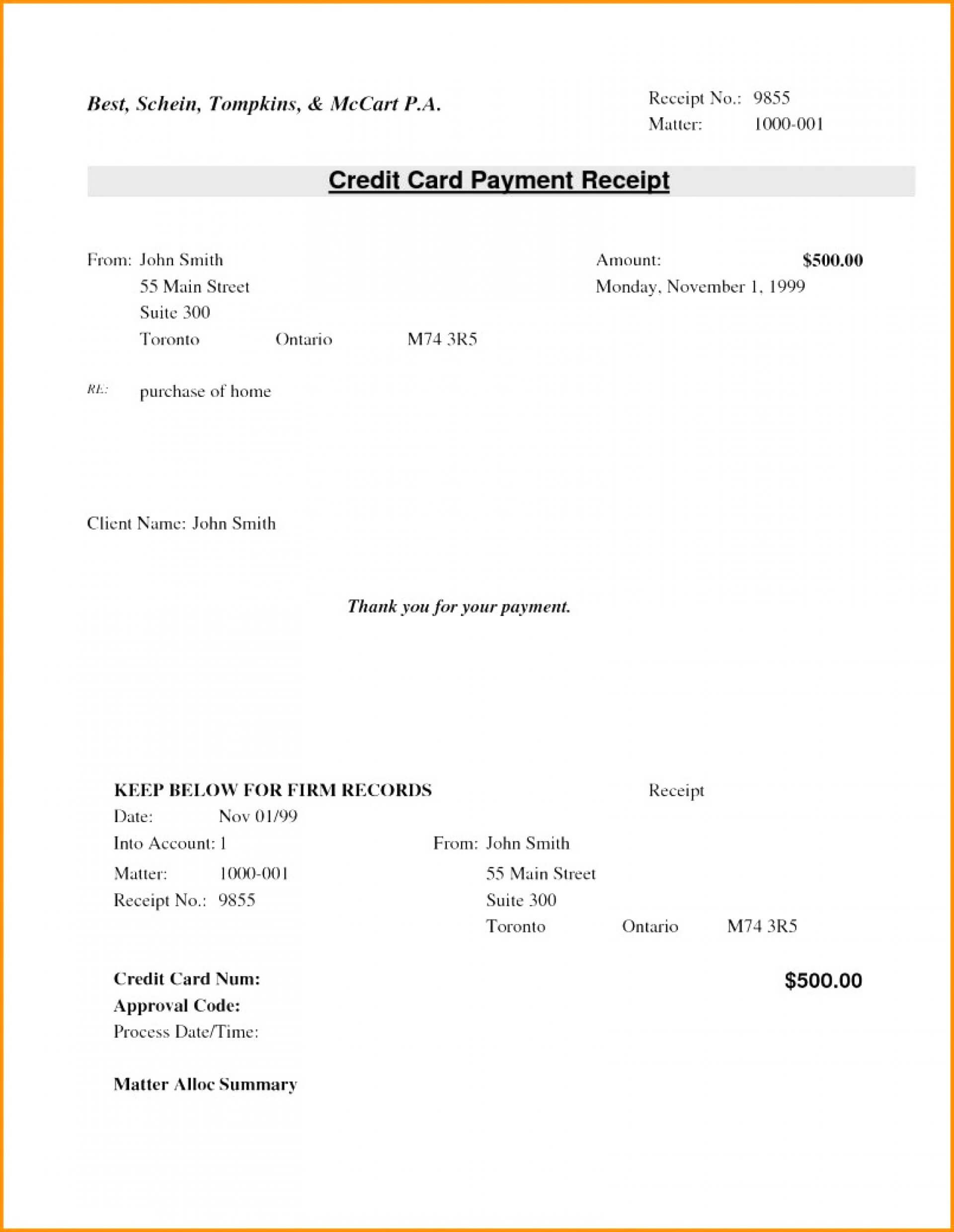 002 Credit Card Receipt Template Wondrous Ideas Invoice Intended For Fake Credit Card Receipt Template