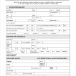 002 Employment Application Templates Word Generic Job Form With Regard To Job Application Template Word