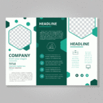 002 Modern Tri Fold Brochure Template Vector For Trifold Throughout Ai Brochure Templates Free Download