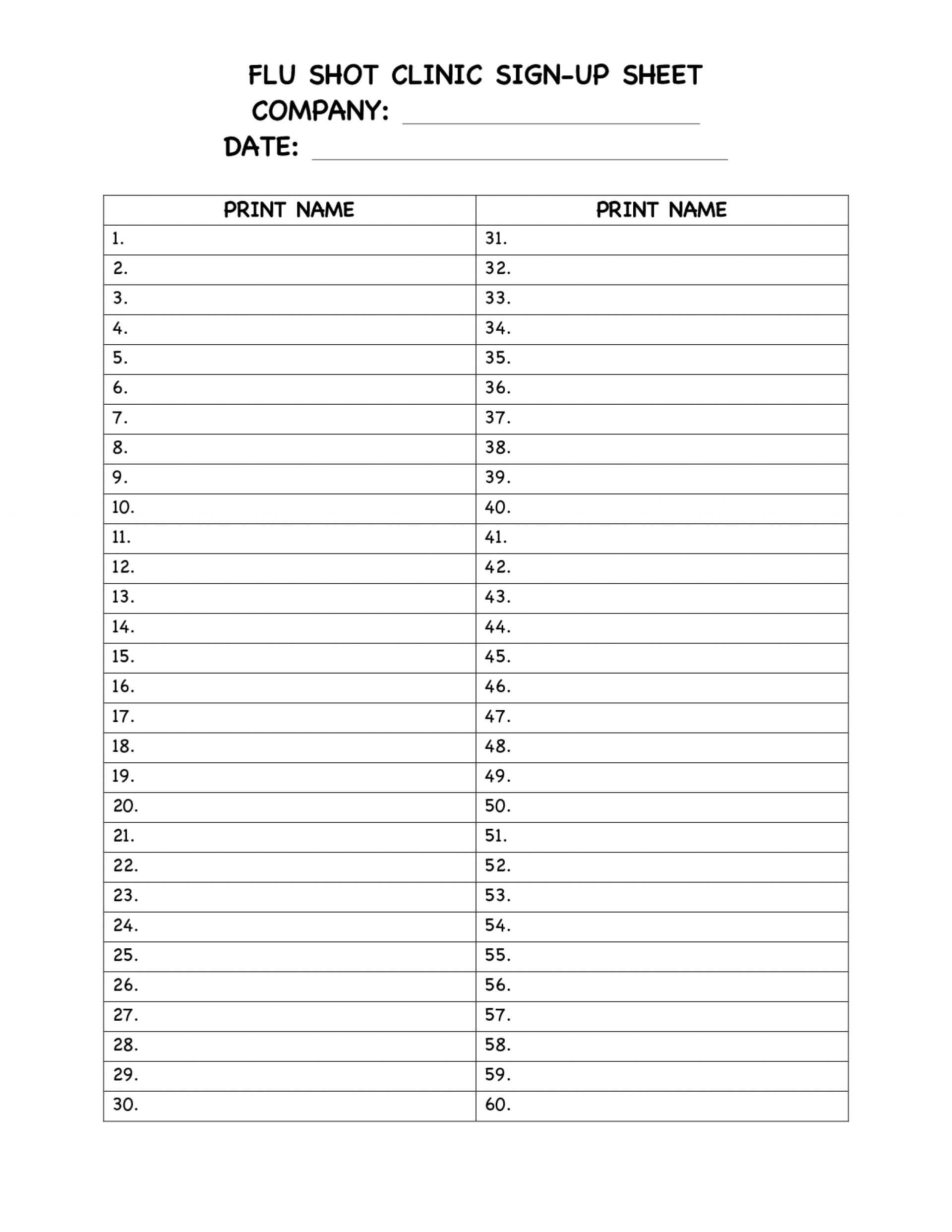 002 Printable Word Sign Up Sheet Free Fascinating Template Within Free Sign Up Sheet Template Word