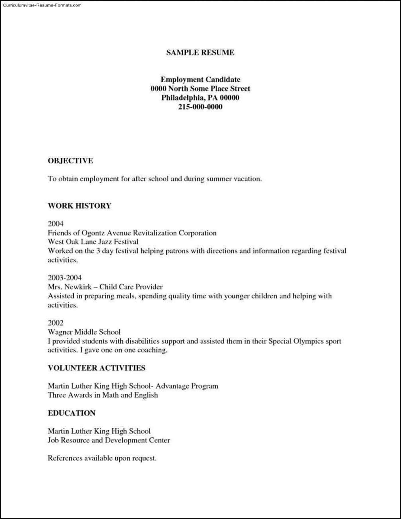 003 Blank Basic Resume Templates Template Magnificent Ideas Inside Free Basic Resume Templates Microsoft Word