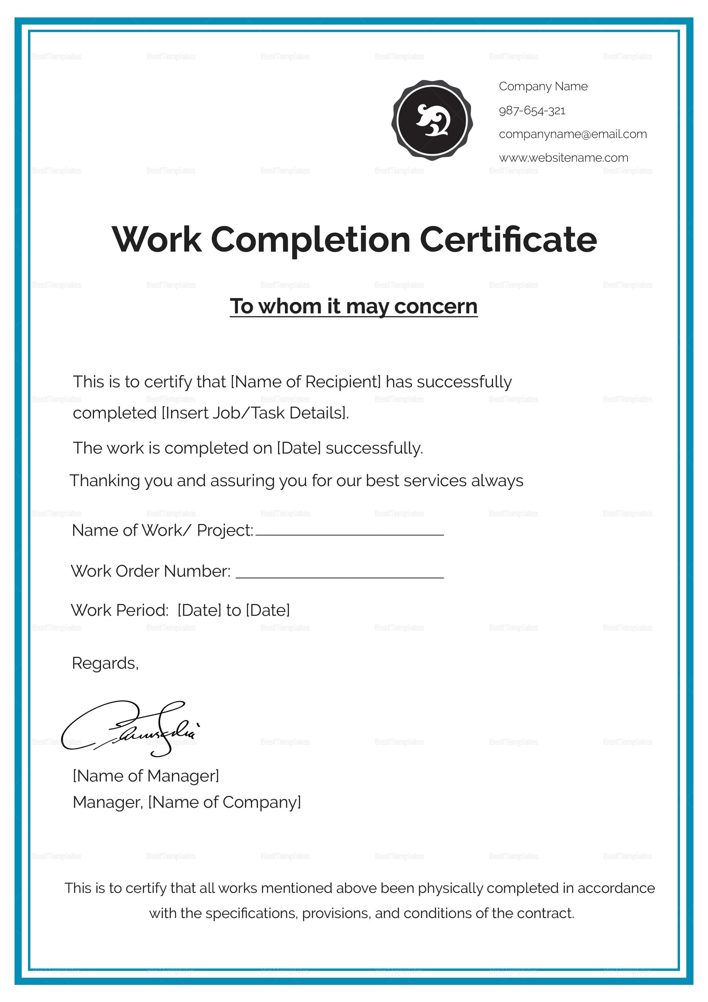 003 Certificate Of Service Template Awesome Ideas Proof Intended For Certificate Of Service Template Free