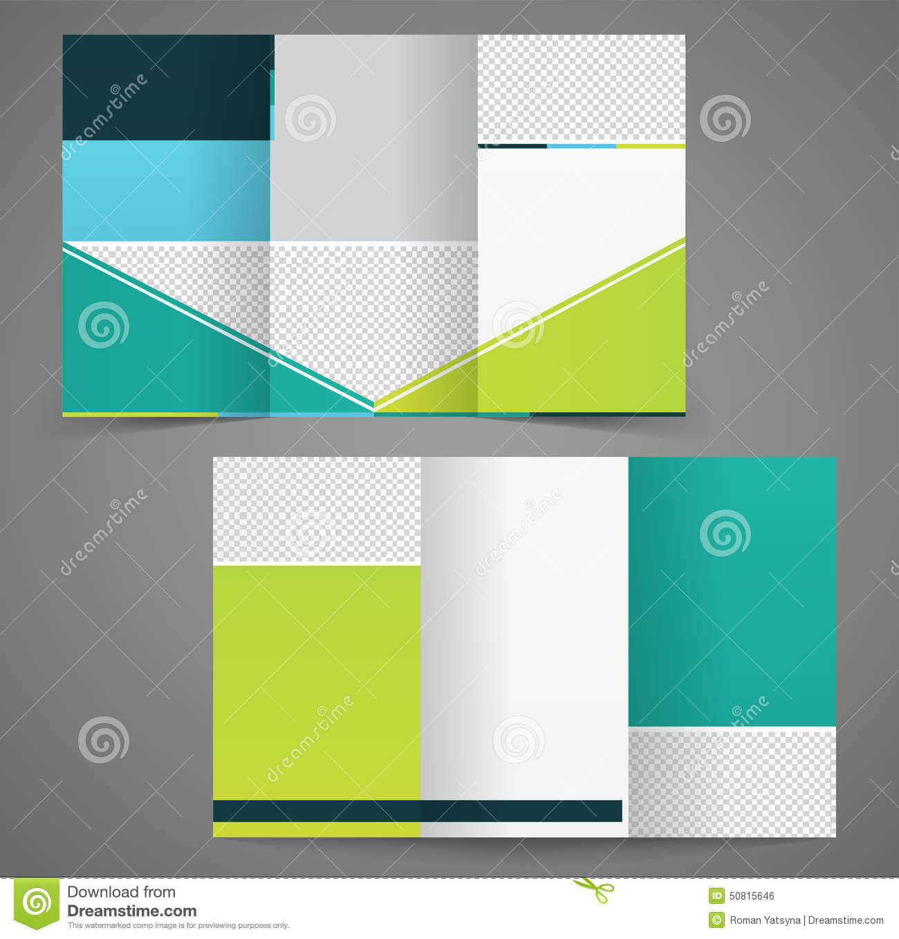 003 Double Sided Brochure Template Tri Fold Business Two In Double Sided Tri Fold Brochure Template