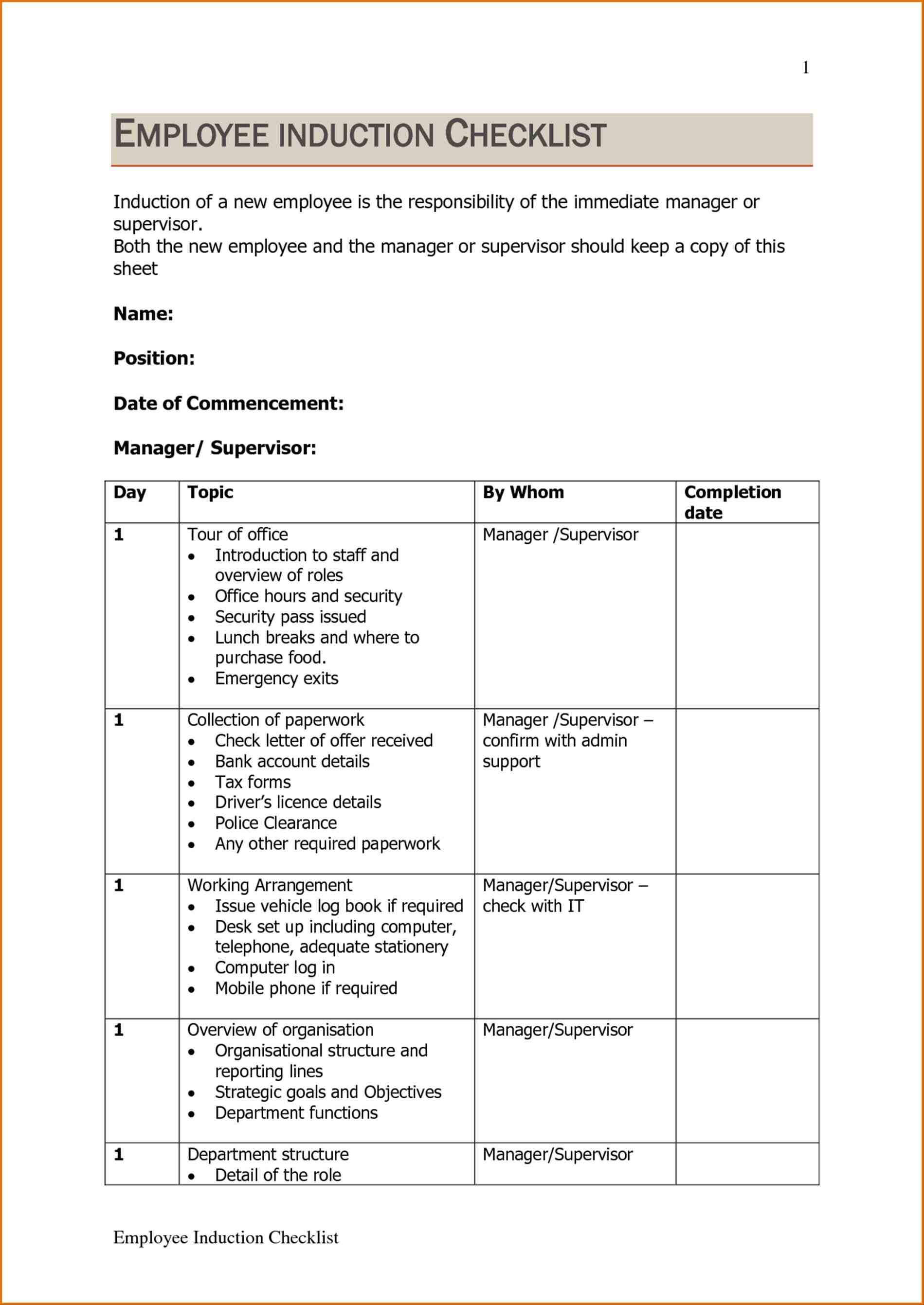 003 Employee Safety Manual Template Free Microsoftord For Training Documentation Template Word