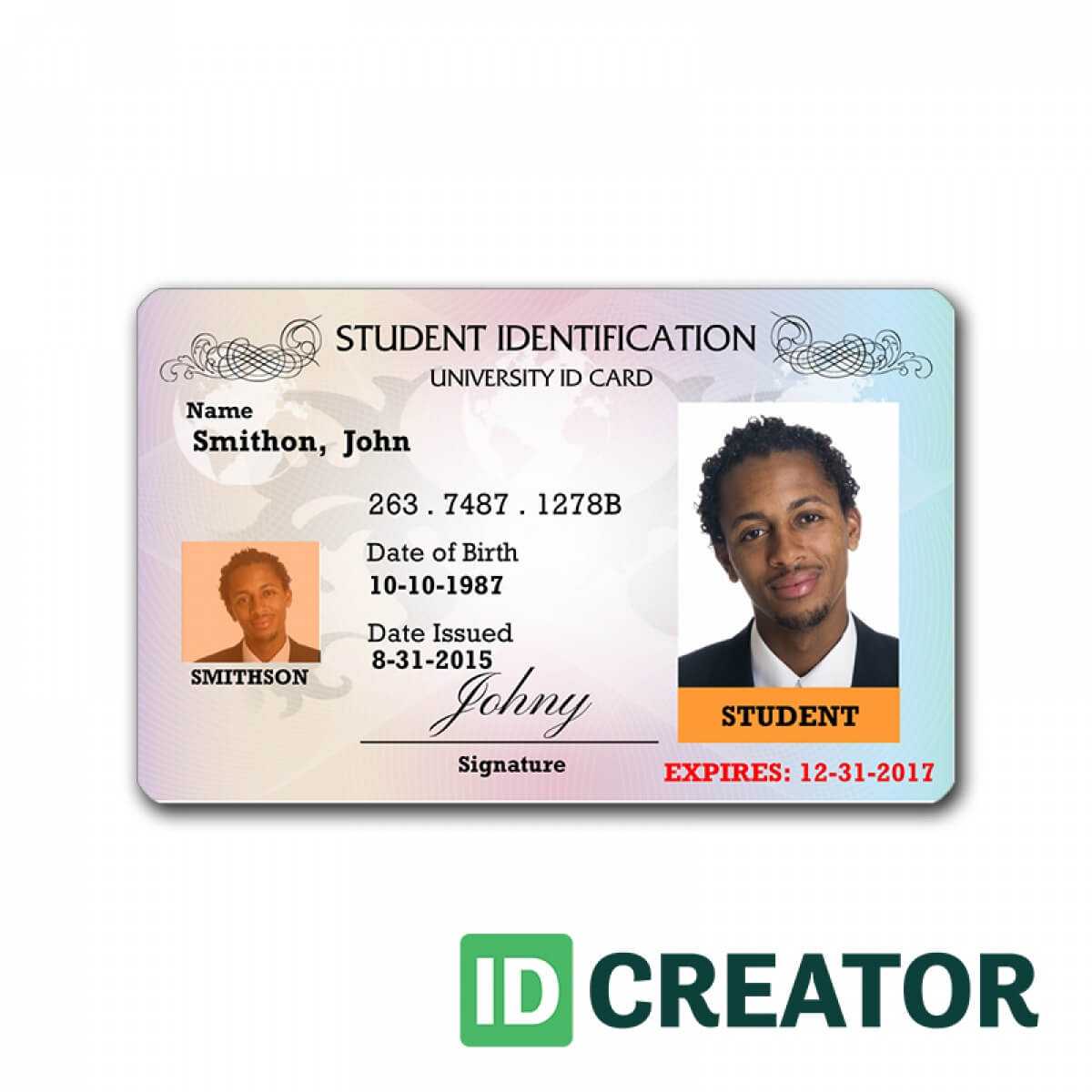 003 Free Id Card Templates Membership Cardte Printable Regarding Id Card Template Ai