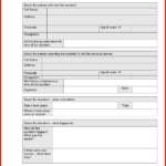 003 Template Ideas Accident Incident Report Form Example Pertaining To Hse Report Template