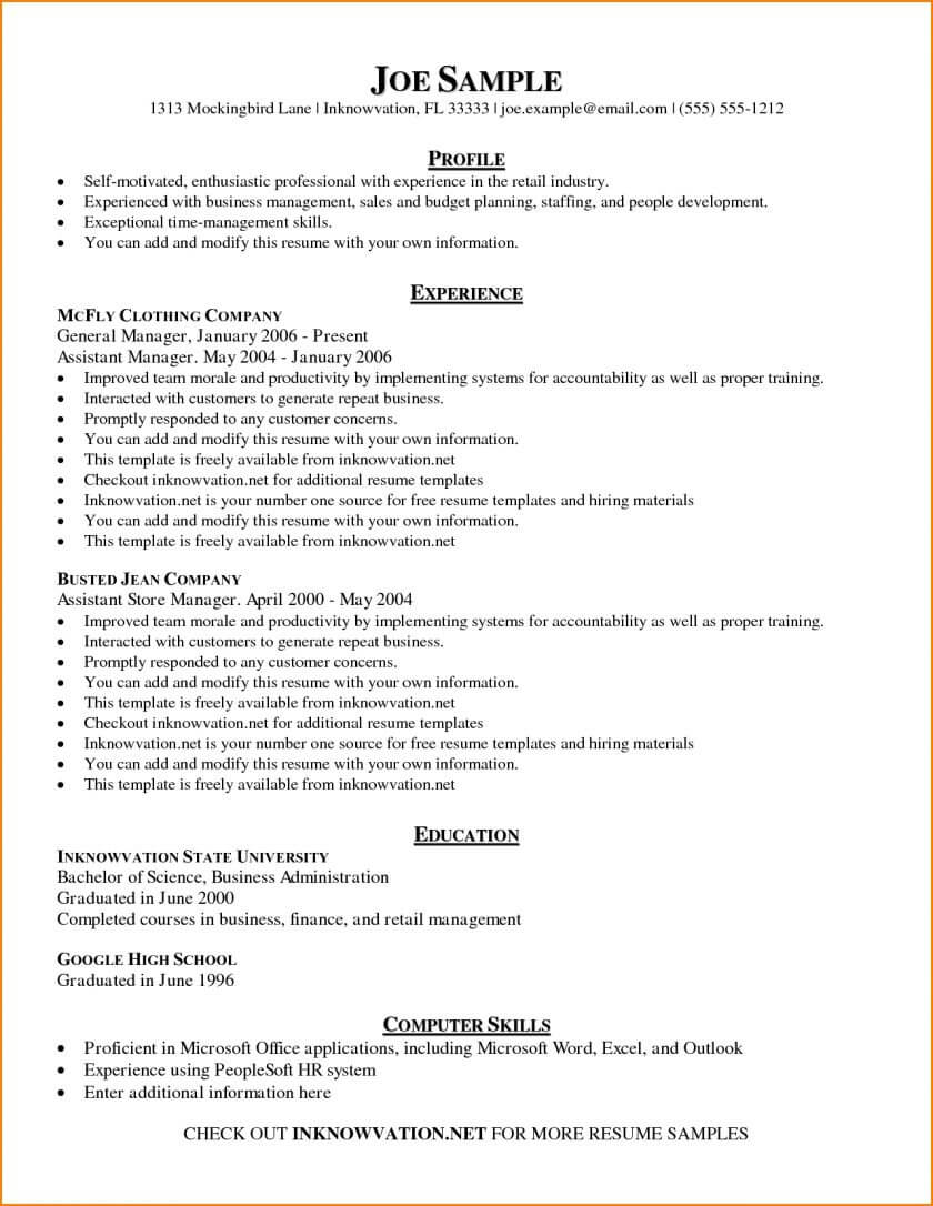 003 Template Ideas Free Basic Resume Examples Skills Based In Free Basic Resume Templates Microsoft Word