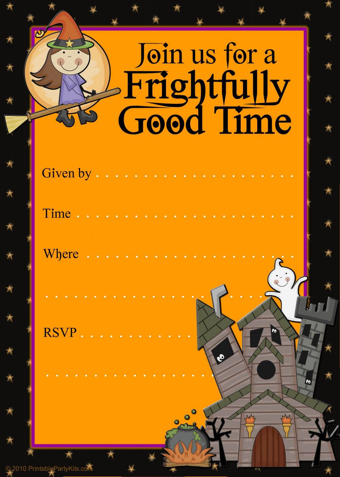003 Template Ideas Free Halloween Party Invitation Shocking With Regard To Free Halloween Templates For Word