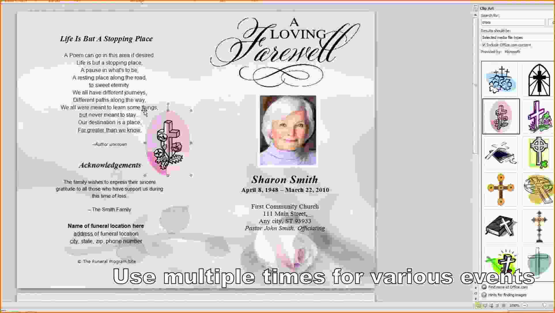 003 Template Ideas Memorial Card Free Download Funeral Pertaining To Memorial Card Template Word