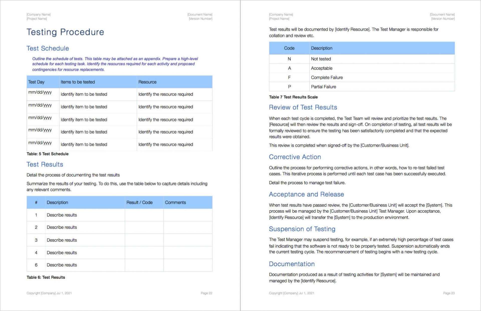 003 Test Plan Template Templates Software Outstanding Word Regarding Software Test Plan Template Word