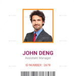 004 Employees Id Card Template Ideas Business Maker Elegant Inside Id Card Template Word Free