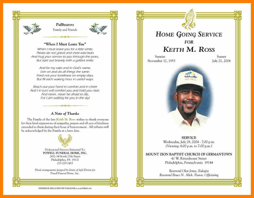 004 Spelndid Free Obituary Template For Microsoft Word Throughout Free Obituary Template For Microsoft Word