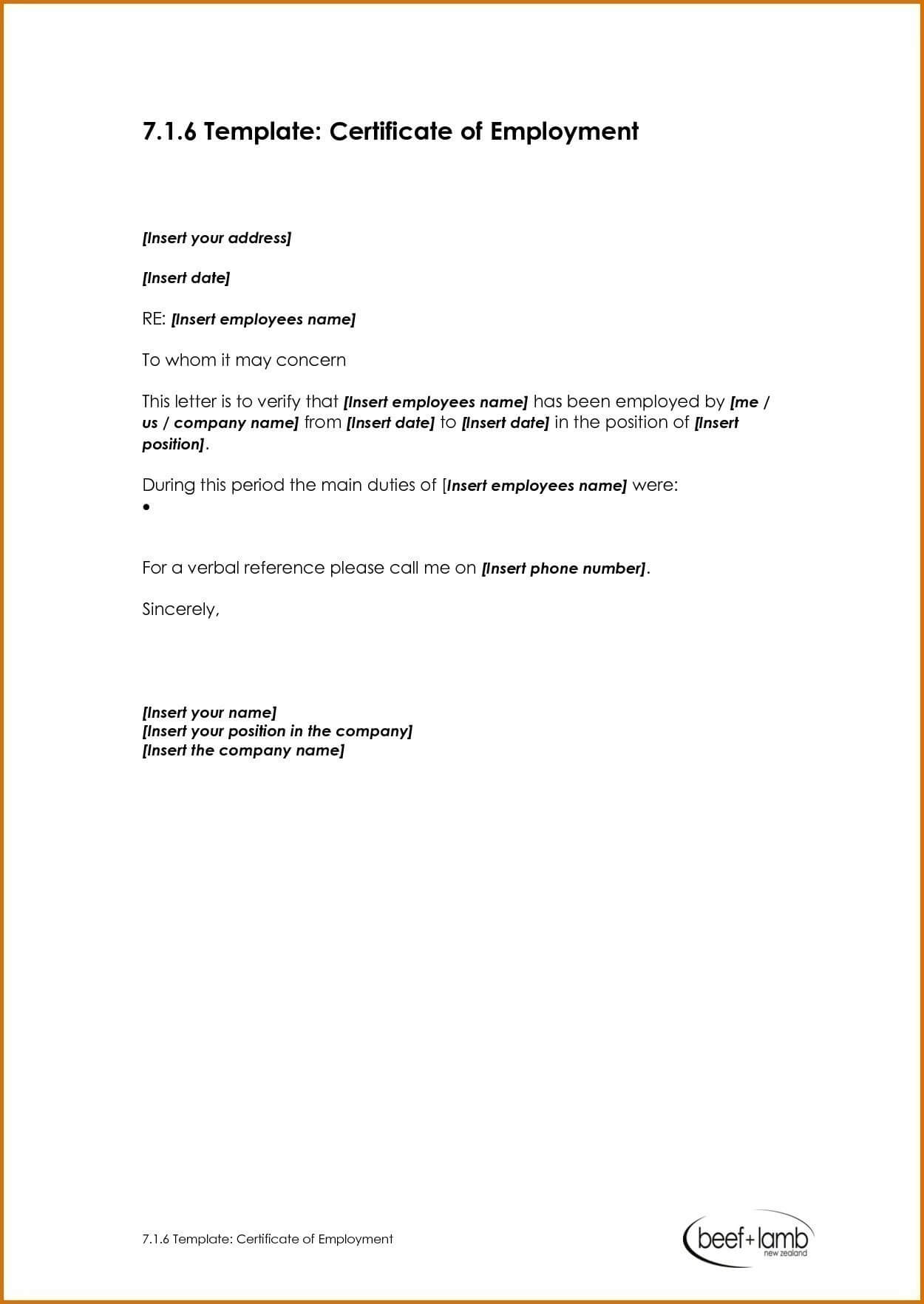 005 Certificate Of Employment Template Remarkable Ideas Free Within Certificate Of Employment Template