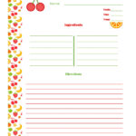 005 Free Recipe Card Templates Template Ideas Wonderful For Within 4X6 Photo Card Template Free