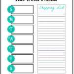 005 Meal Planner Template Free Ngsirp Menu Fantastic Ideas In Menu Planning Template Word