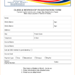 005 Registration Form Template Word Ideas Templates With Registration Form Template Word Free