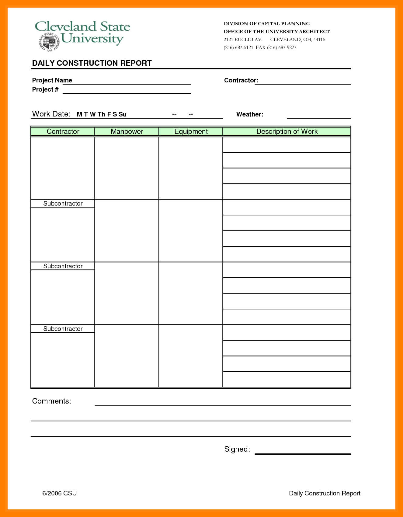 005 Template Ideas Daily Report Excel Construction 9 With Daily Reports Construction Templates