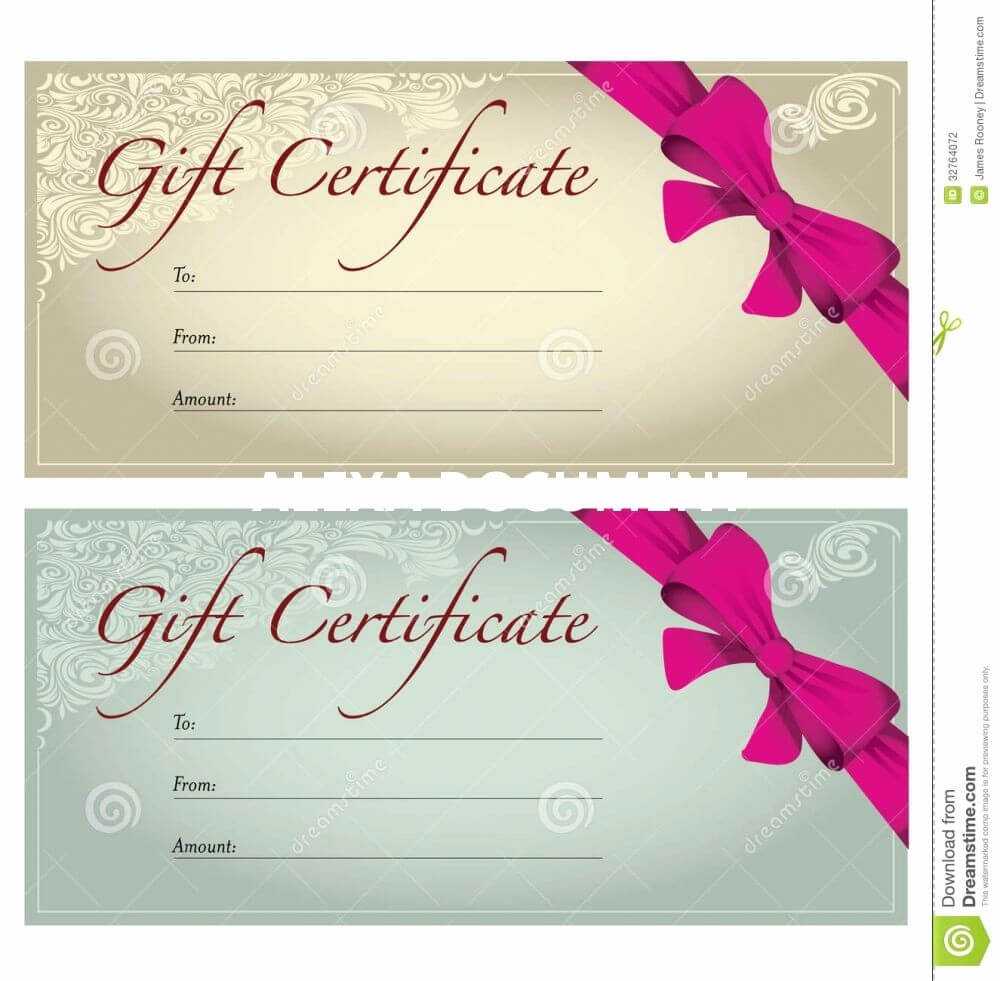 005 Template Ideas Salon Gifts Templatessplates Free Intended For Salon Gift Certificate Template