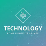 005 Template Ideas Technology Power Point Powerpoint6X9 Intended For High Tech Powerpoint Template