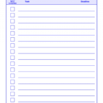005 Things To Do List Template Pdf Ideas Unusual Printable For Blank Checklist Template Pdf