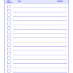 005 Things To Do List Template Pdf Ideas Unusual Printable For Blank Checklist Template Pdf