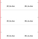 006 Bunch Ideas For Fold Over Place Card Template About Within Table Name Card Template