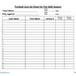 006 Football Depth Chart Template Excel Team Lineup New Within Blank Football Depth Chart Template