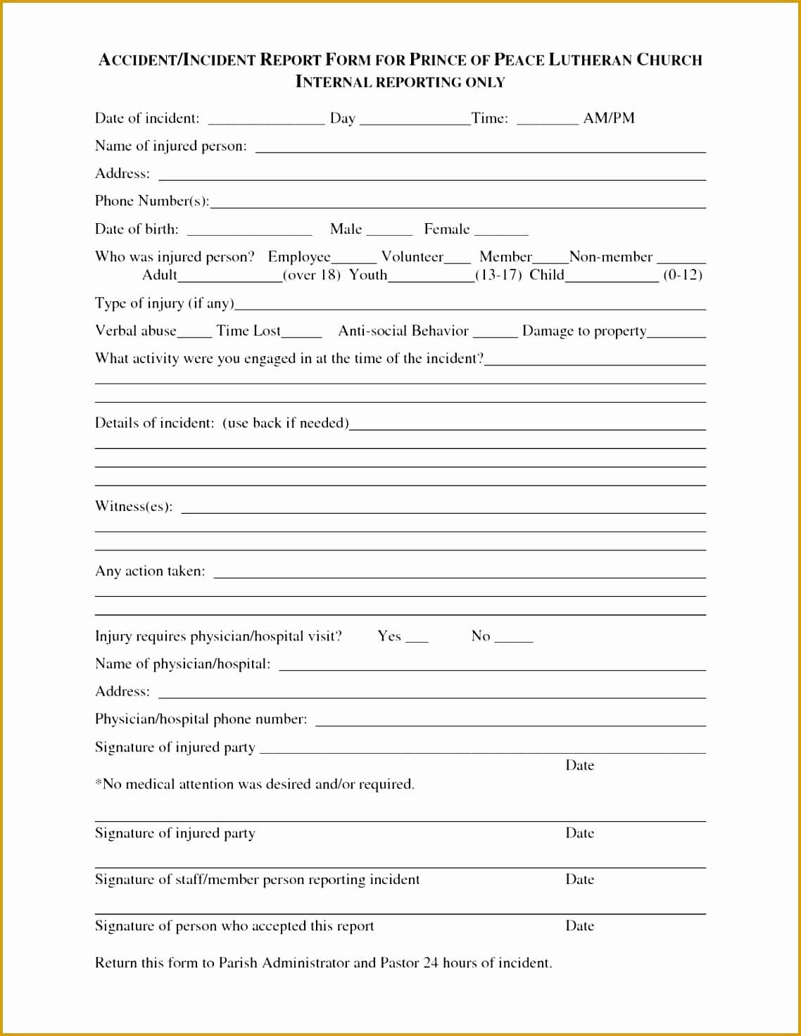 006 Patient Report Form Template Download Or Image In Medical Report Template Free Downloads