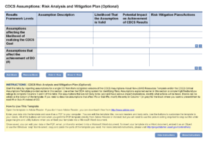 006 Plan Templates Risk Mitigation Template Examples 213366 with Risk ...