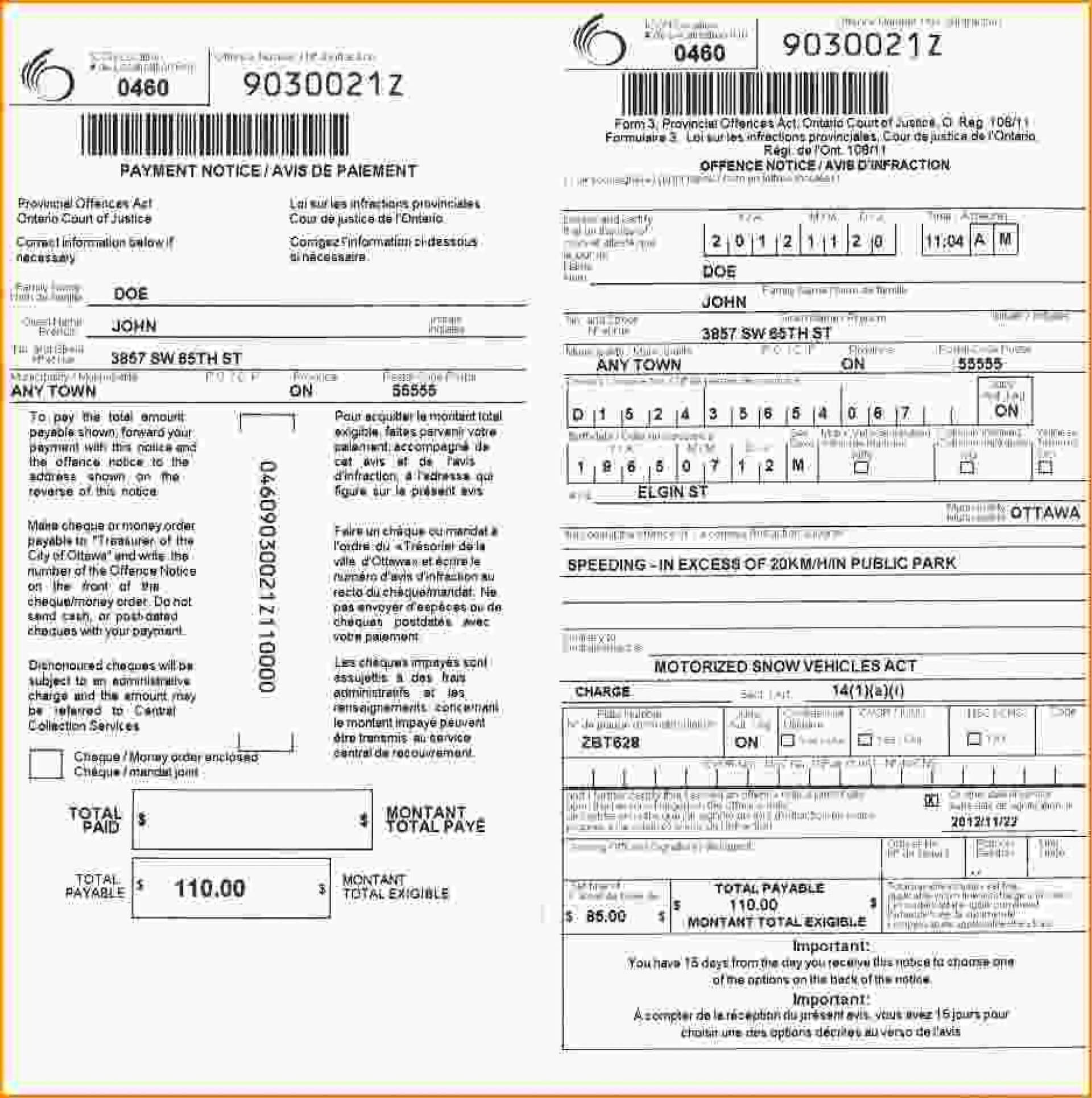 006 Printable Ticket Template Exceptional Word Free Movie Pertaining To Blank Parking Ticket Template