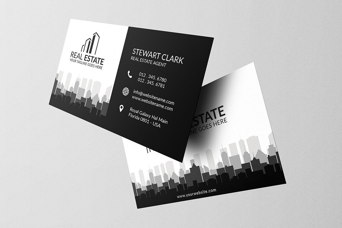 006 Real Estate Business Card Template Ideas Preview Within Real Estate Business Cards Templates Free
