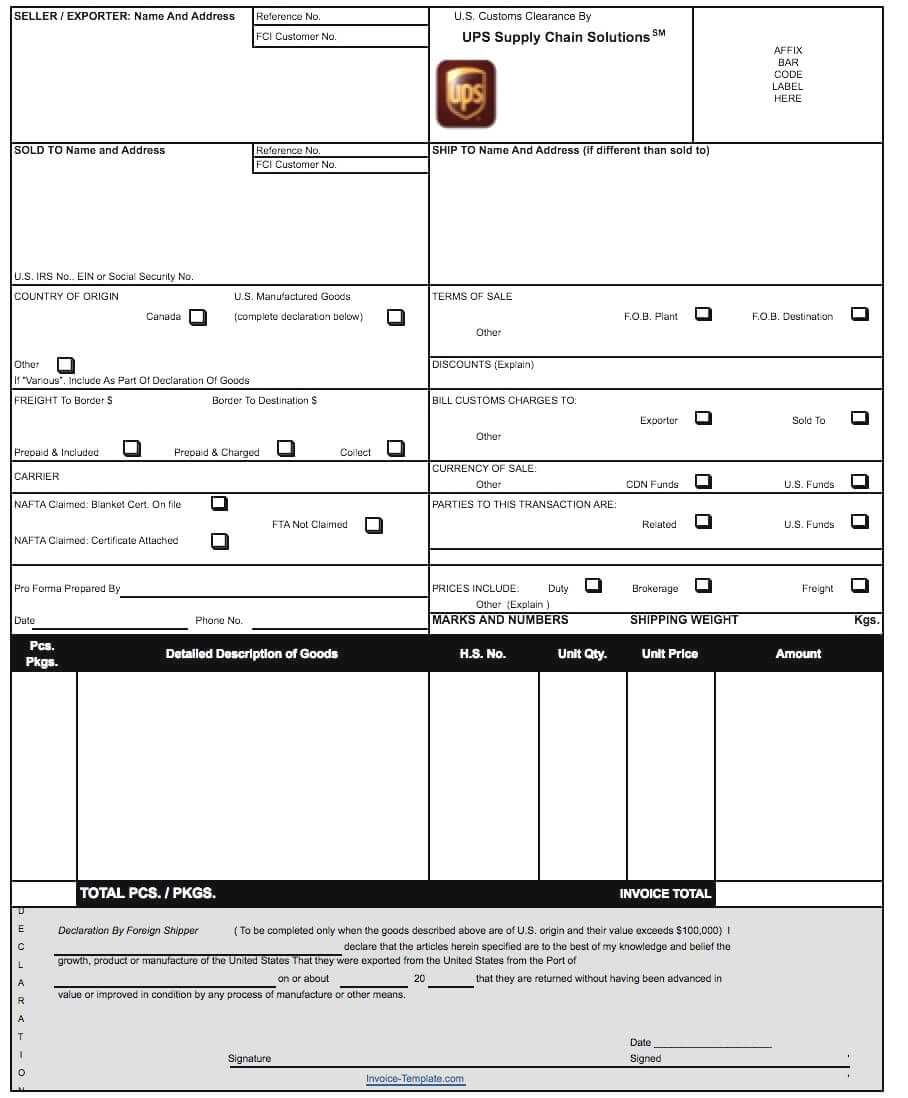 007 Commercial Invoice Templates Template Word Fearsome For Commercial Invoice Template Word Doc