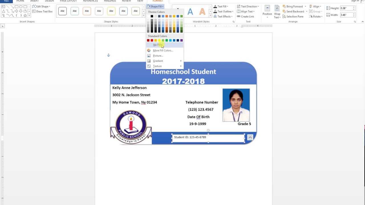 007 Id Card Template Word Maxresdefault Fantastic Ideas Inside Id Card Template For Microsoft Word