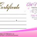 007 Template Ideas Salon Gift Certificates Templates Nail with regard to Nail Gift Certificate Template Free