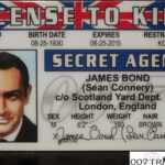 007 Travelers: 007 Item: License To Kill Id Card For Mi6 Id Card Template