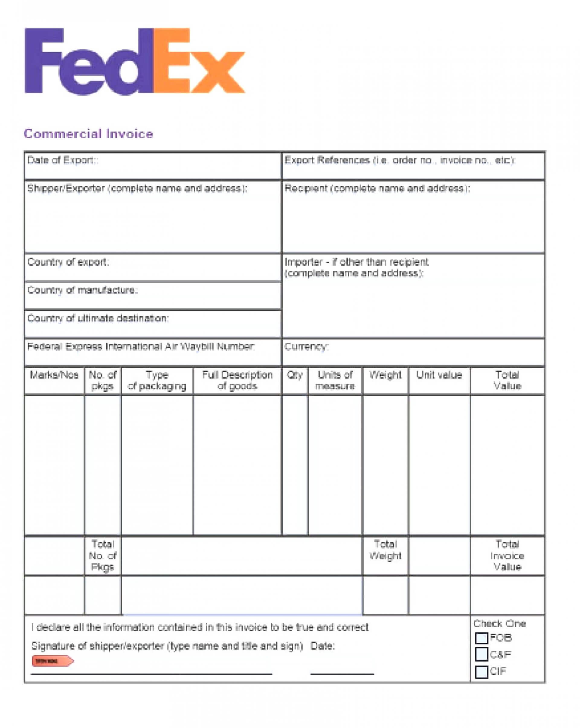 008 Commercial Invoice Template Word Doc Fearsome Ideas Regarding Commercial Invoice Template Word Doc