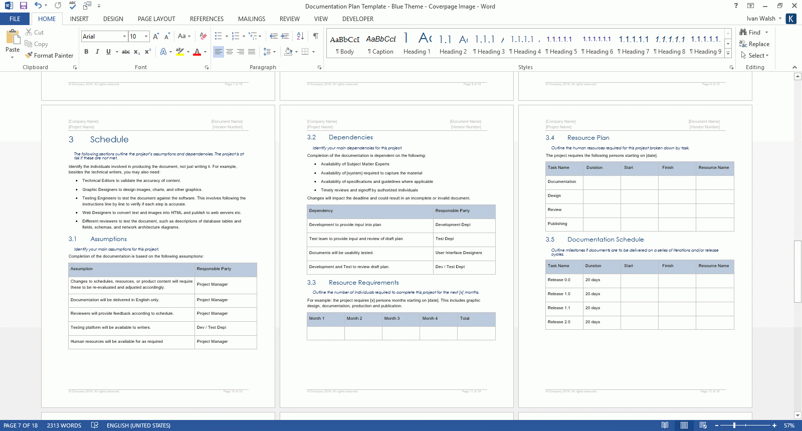 008 Engineering Test Plan Template Documentation Word Pertaining To Software Test Plan Template Word