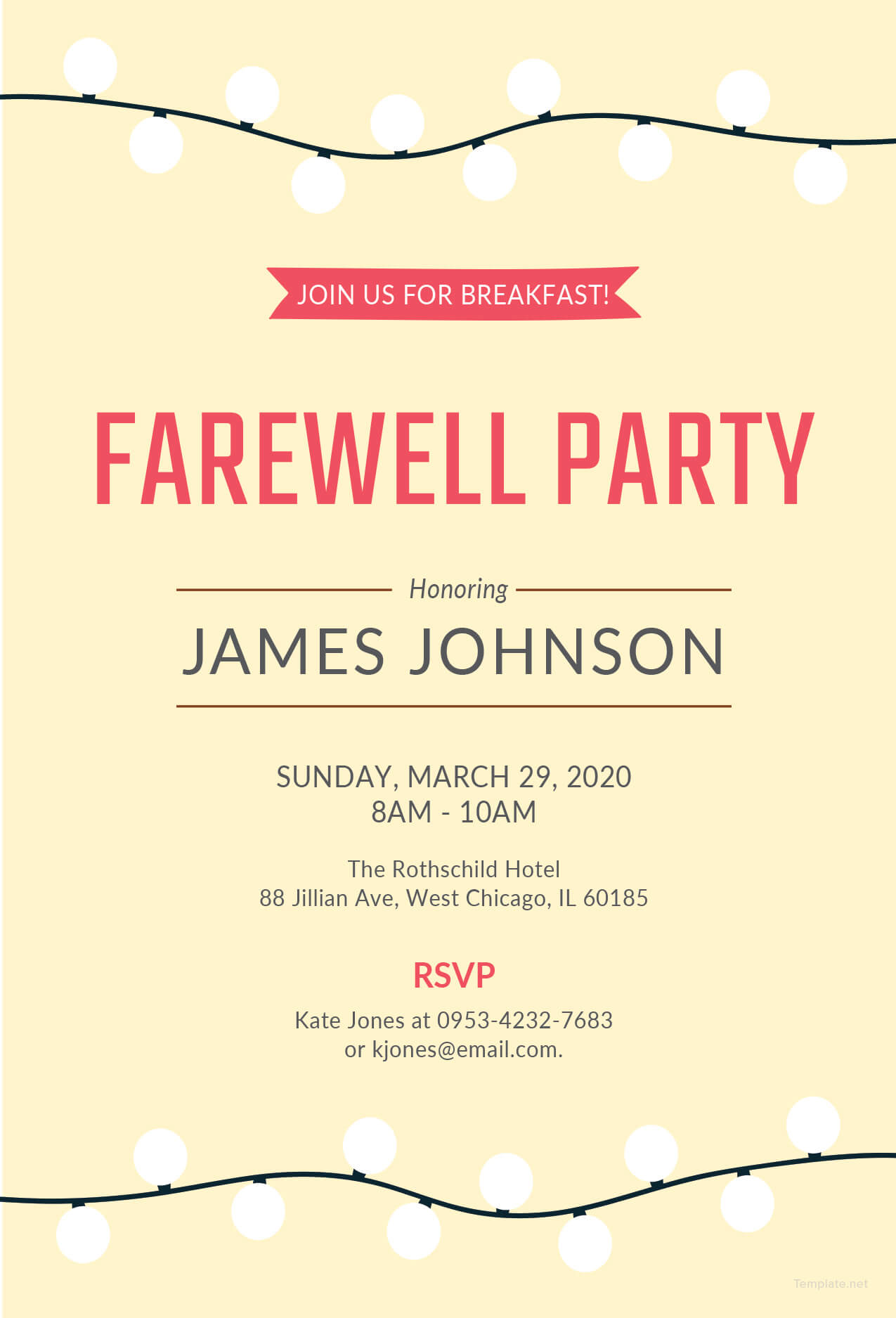 008 Farewellnvitations Templates Template Free Pertaining To Farewell Certificate Template