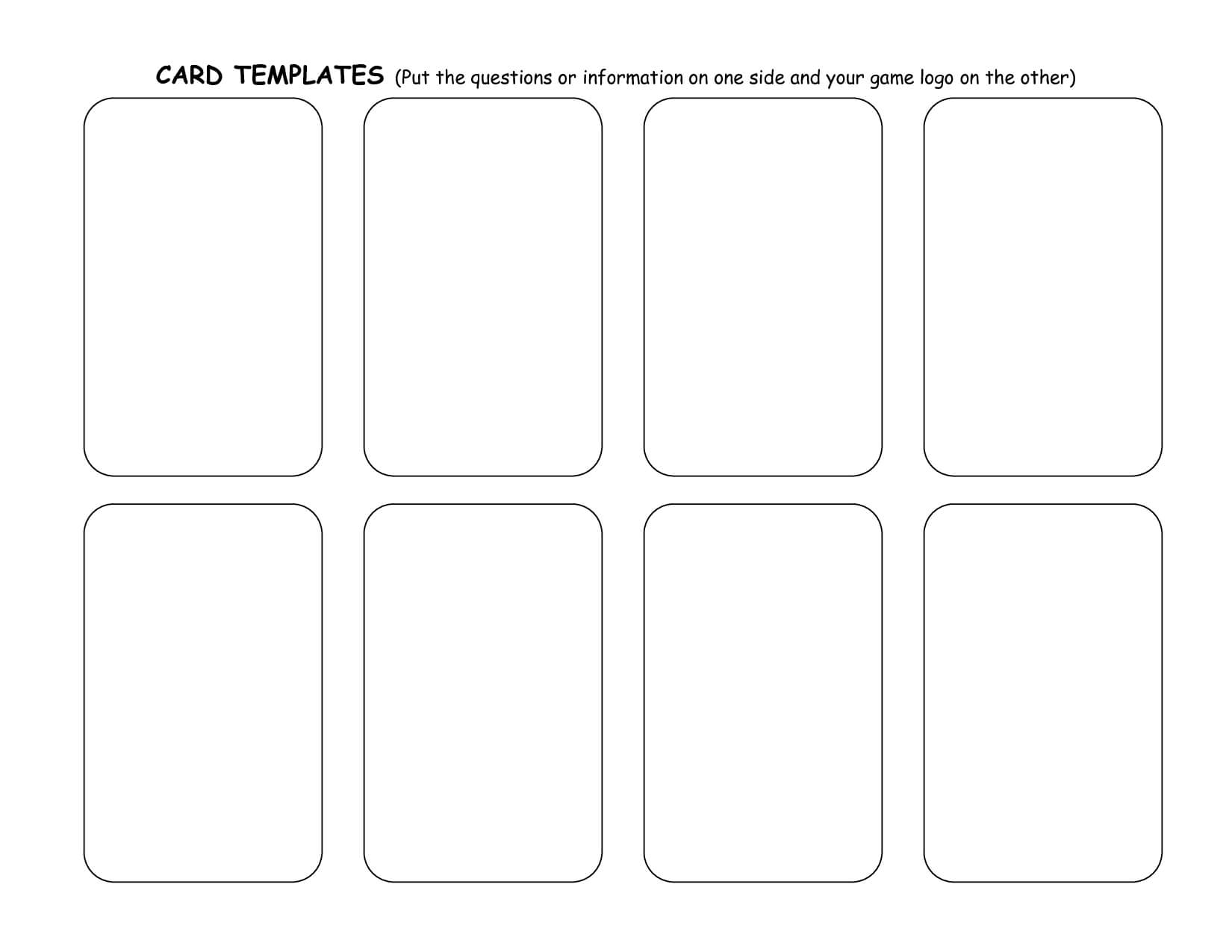 008 Template Ideas Playing Card Templates Memberpro Co Word For Blank Quarter Fold Card Template