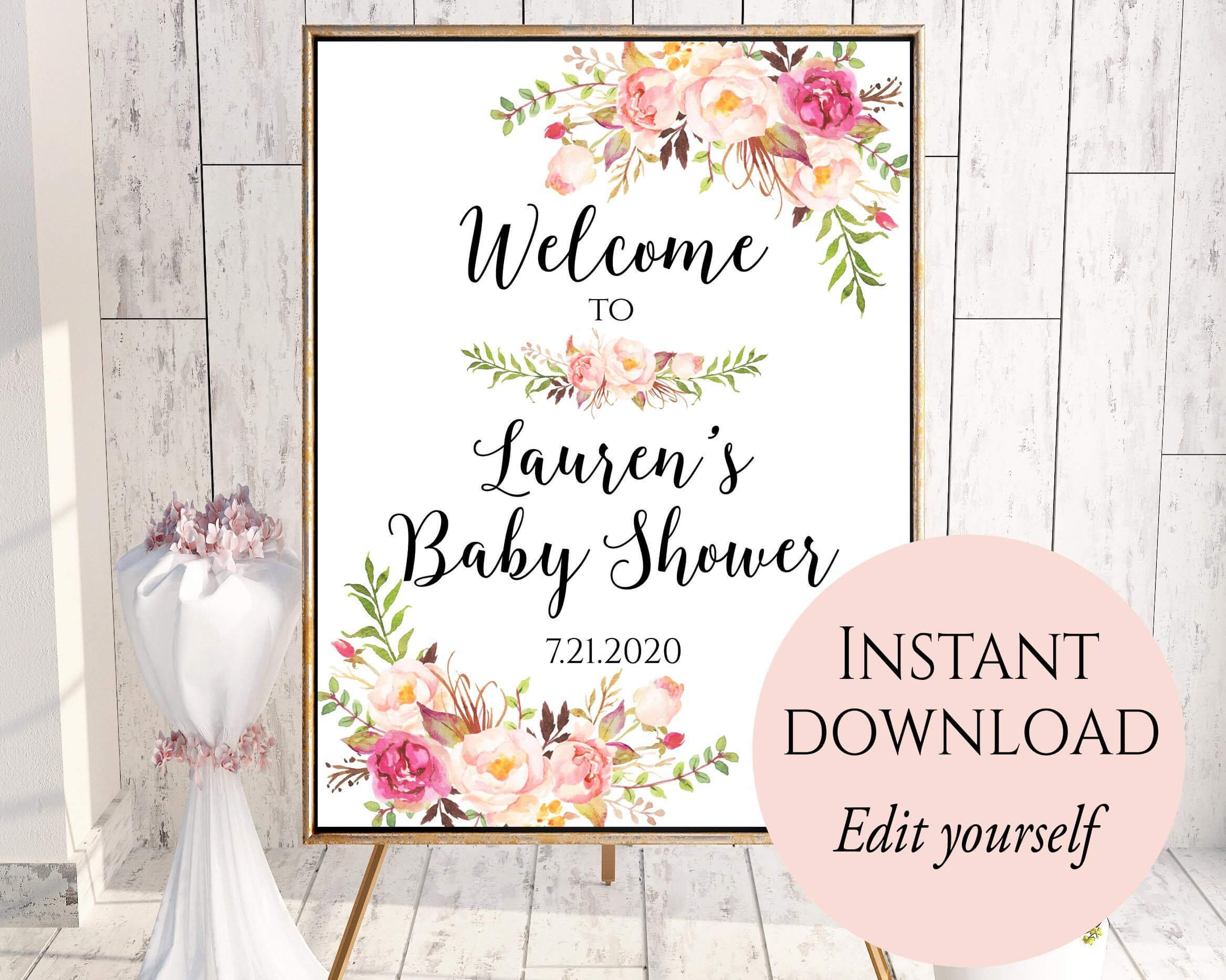 009 Bridal Shower Welcome Sign Template Astounding Ideas Pertaining To Free Bridal Shower Banner Template