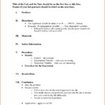 009 Formal Lab Report Template Frightening Ideas Example With Regard To Science Lab Report Template