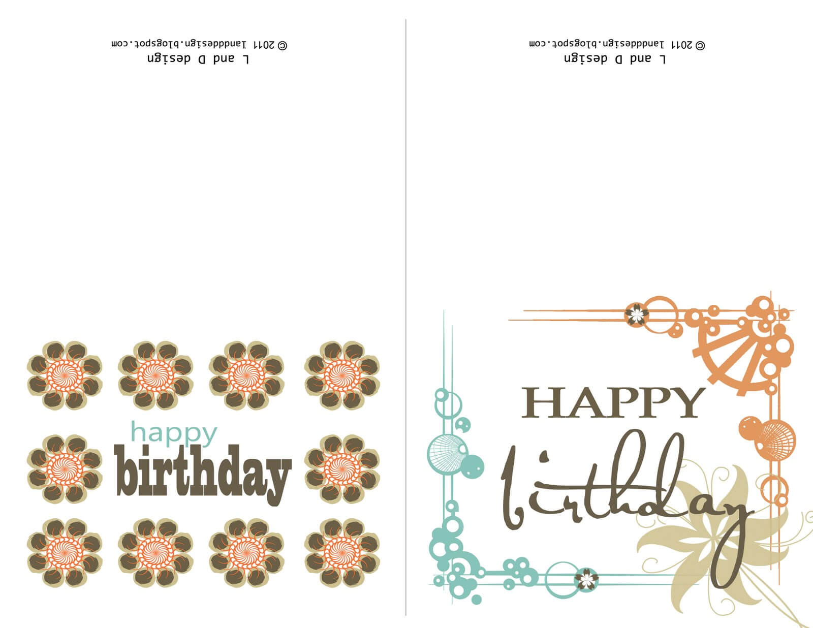 009 Printable Birthday Card Template Cards Free Intended For Pertaining To Foldable Birthday Card Template