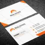 009 Real Estate Business Card Template Creative In Real Estate Business Cards Templates Free