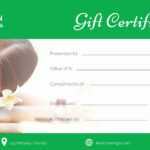 009 Spa Gift Certificates Templates Free Awesome Certificate Throughout Spa Day Gift Certificate Template