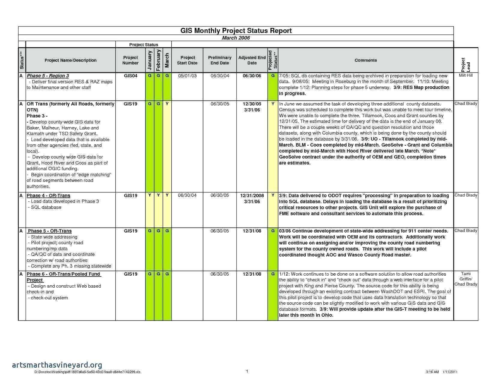 009 Status Report Template Excel Website Project Intended For Testing Daily Status Report Template