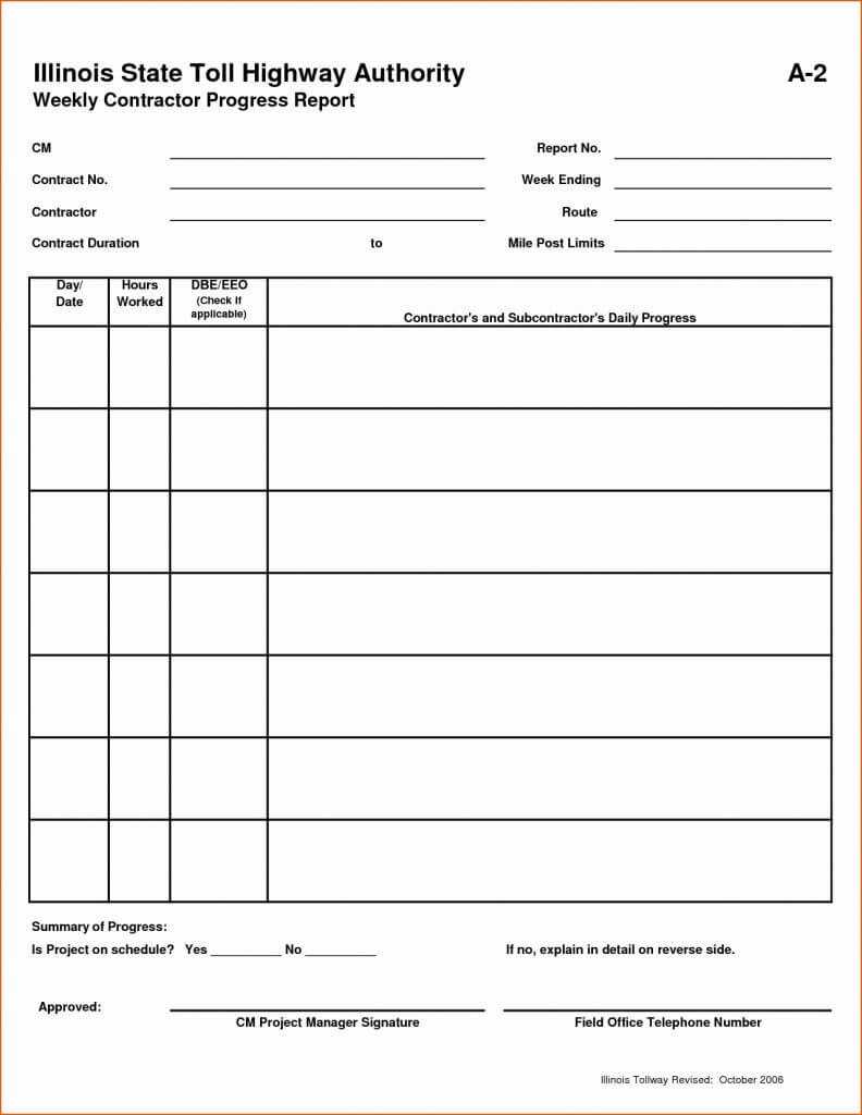 010 Construction Daily Progress Report Template Site Excel Intended For Construction Deficiency Report Template